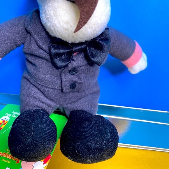 FROSTY THE SNOWMAN VTG 90’s PROFESSOR HINKLE COLLECTIBLE CVS PLUSH 7” w/TAG - Picture 6 of 9